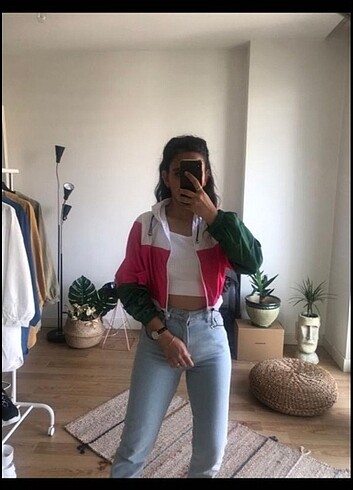 Crop spor yağmurluk