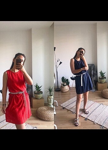Kırmızı elbise