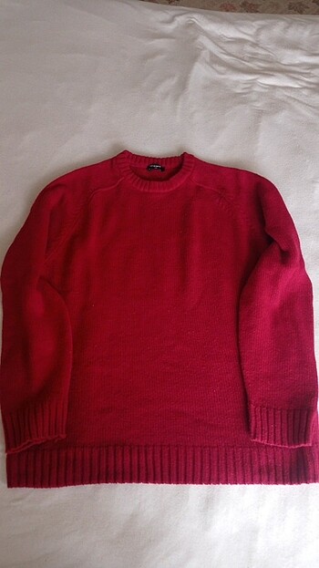 LC Waikiki Reglan kol kırmızı kazak