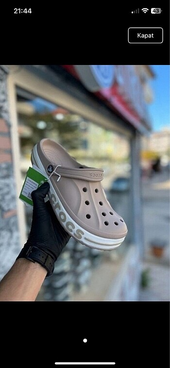 Terlik crocs