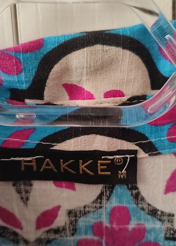 Bohem Desenli Düğmeli Kadın Gömlek - Görsel 3