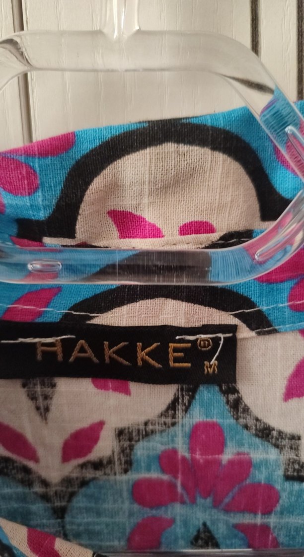 Bohem Desenli Düğmeli Kadın Gömlek - Görsel 3