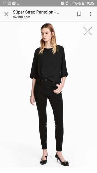 H&M sıfır pantolon 