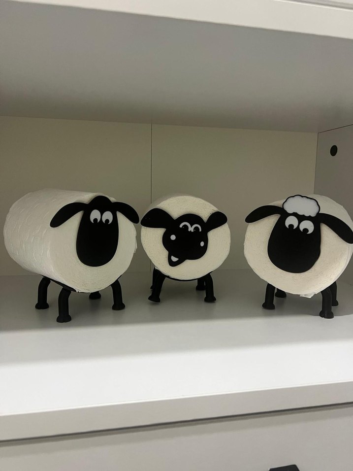 banyo aksesuar 3 lü Koyun Seti - Görsel 2