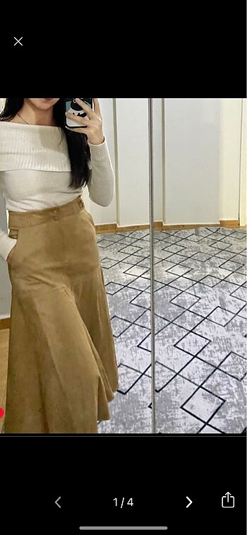 İpekyol midi etek