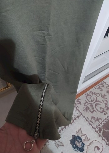 l Beden haki Renk Uzun yeni elbise