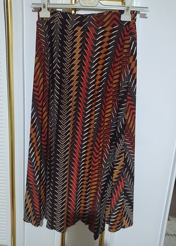 uzun pileli etek - Görsel 3