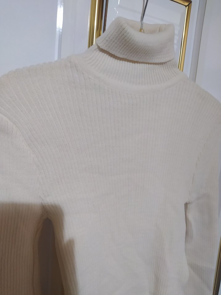 boğazlı triko badi - Görsel 4