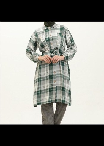 uzun tuvit gömlek - Görsel 4