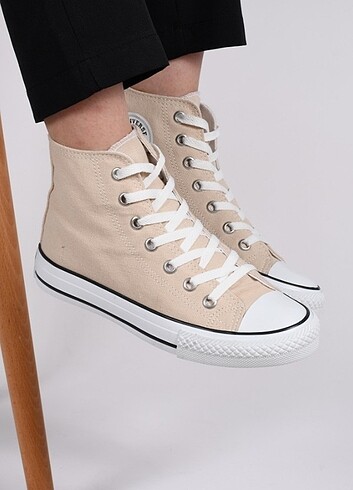 Bej Renk uzun Convers