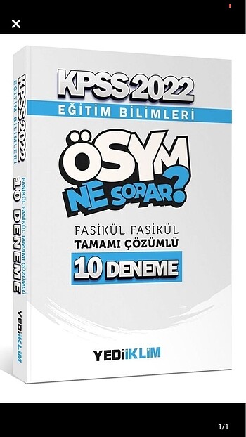Kpss Eğitim Bilimleri Ösym Ne Sorar 10 Fasikül Deneme