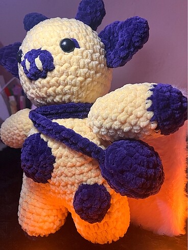 Beden Renk Amigurumi İnek