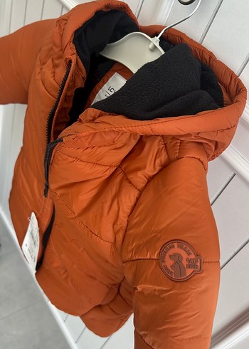 LC Waikiki Kahverengi Fermuarlı Erkek Çocuk Mont