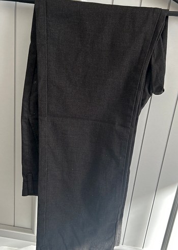 LC Waikiki Gri Regular Fit Keten Erkek Pantolon