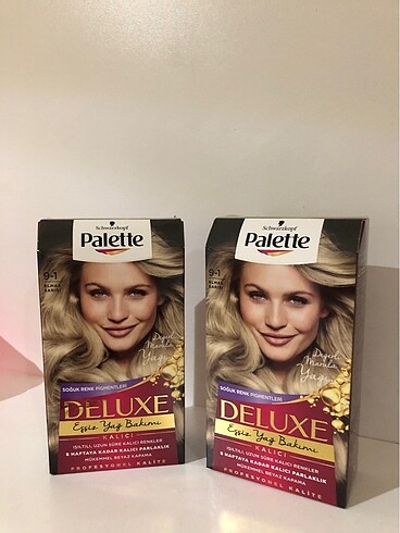 2 adet boya palette 9-1 küllü sarı elmas sarısı