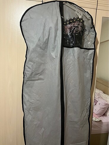 Taşlı uzun abiye - Görsel 8