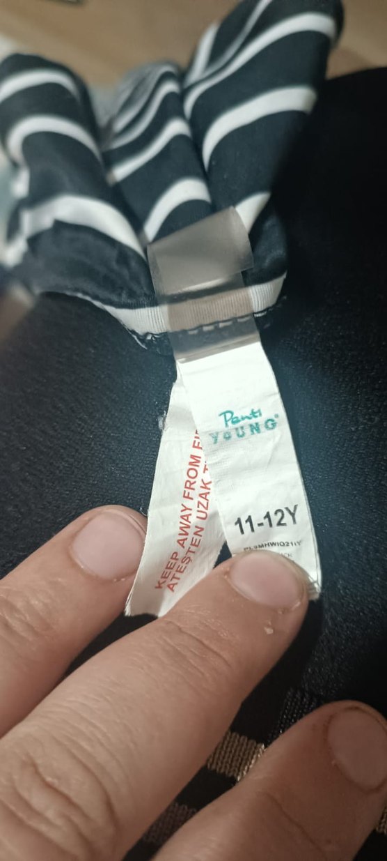 Çizgili Kız Bikini Takımı - Görsel 2