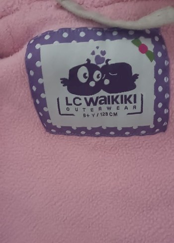 Kız Çocuk Beyaz Nakışlı Kürk Detaylı Mont - Görsel 4