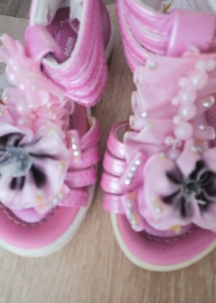 Kız çocuk şık sandalet  - Görsel 4