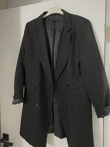40 Beden siyah Renk Blazer ceket