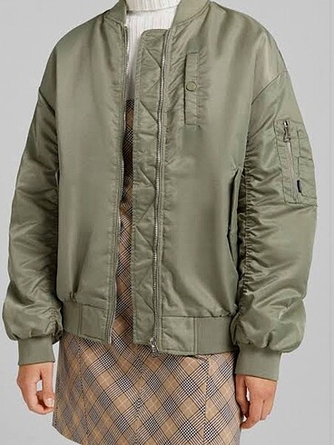 m Beden haki Renk Bomber ceket