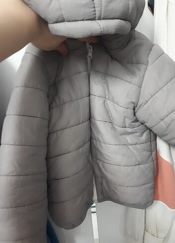 24-36 Ay Beden gri Renk Erkek cocuk mont