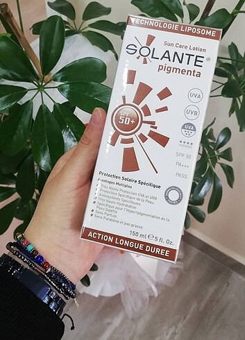 Solante pigmenta güneş kremi orjinal Orijinal 
