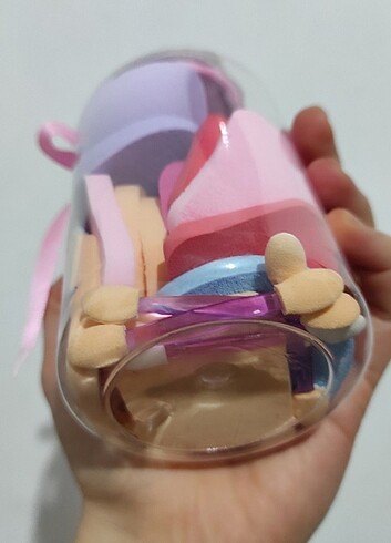 Kavanoz toplu makyaj süngeri - Görsel 4