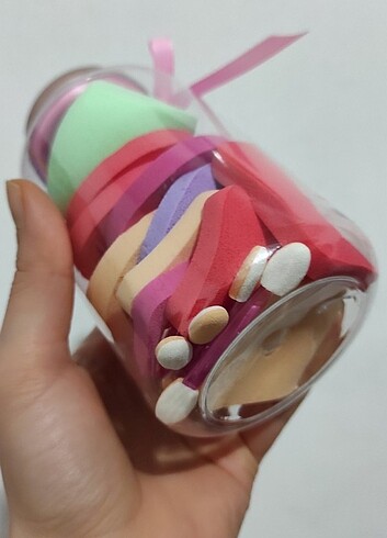 Kavanoz toplu makyaj süngeri - Görsel 6