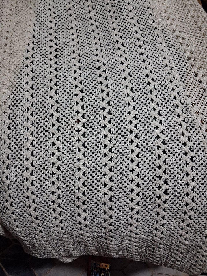 krem Uzun dantel Kadın yelek - Görsel 4