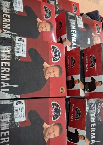 Siyah Baskılı Erkek Termal Fanila - Görsel 7