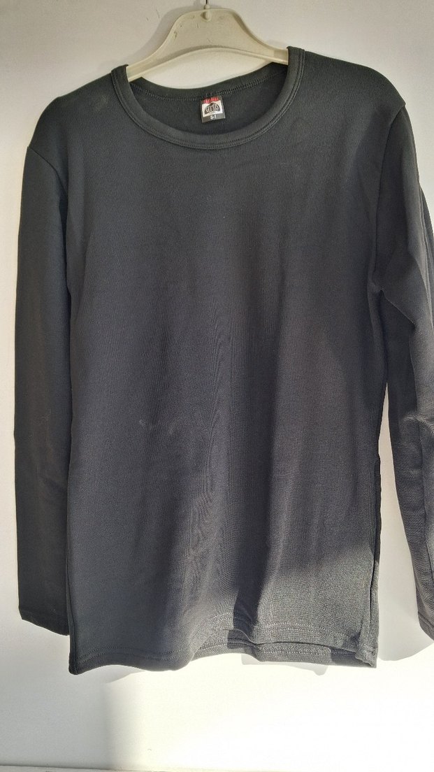 Siyah Baskılı Erkek Termal Fanila - Görsel 5