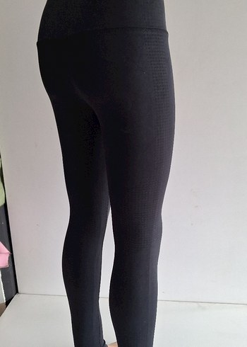 Siyah Kadın Spor Tayt - Görsel 2