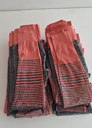 Gri Kadın Uzun Spor Tayt - Görsel 4