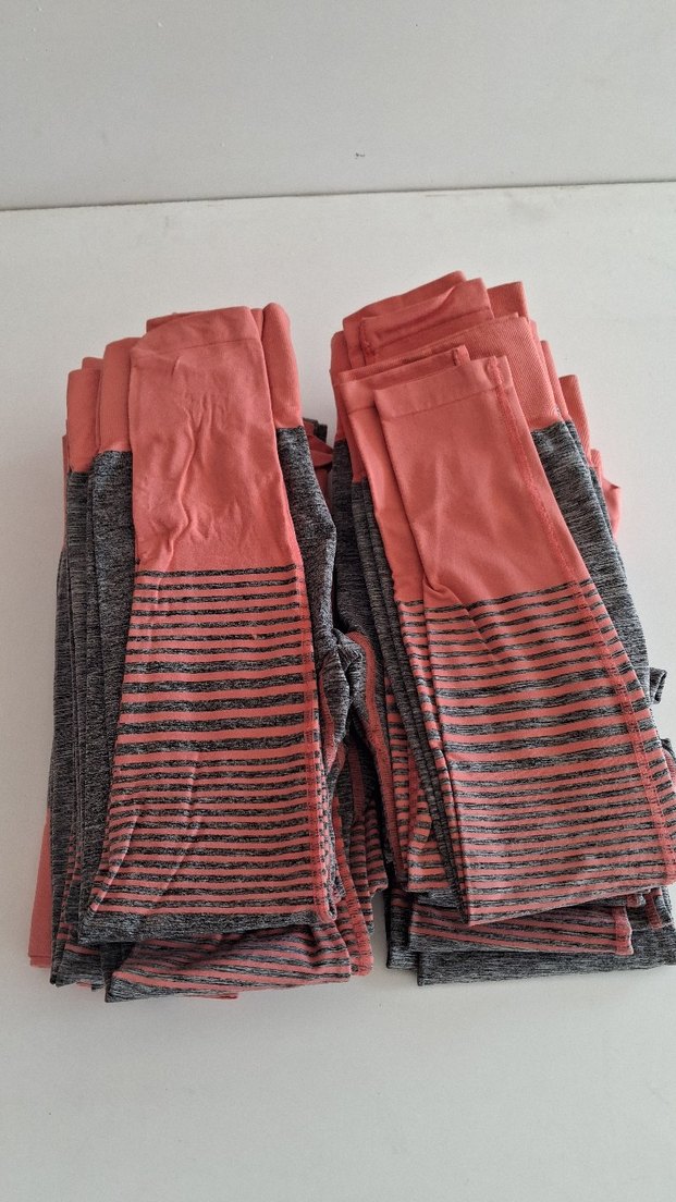 Gri Kadın Uzun Spor Tayt - Görsel 4