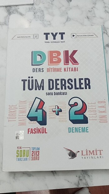 Limit Yayınları Tyt Ders Bitirme Kitabı Tüm Dersler - Hız ve Ren