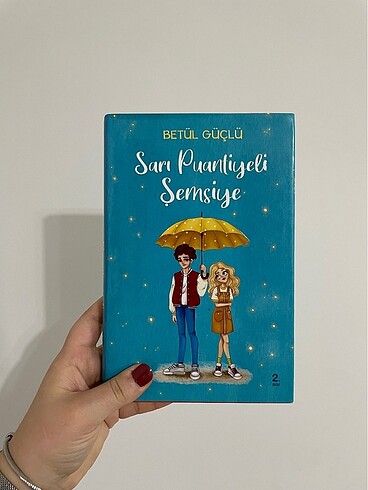 Betül Güçlü Sarı Puantiyeli Şemsiye