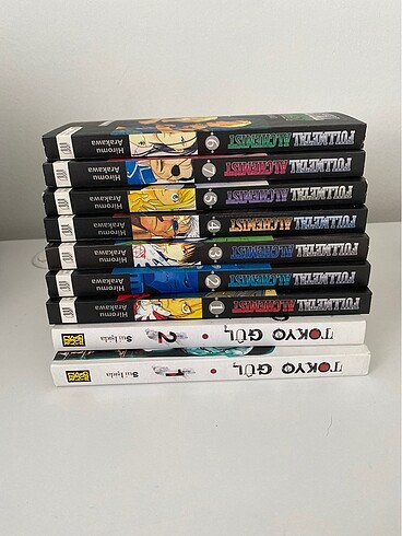 Fullmetal Alchemist (1-7) ve Tokyo Gûl (1-2)