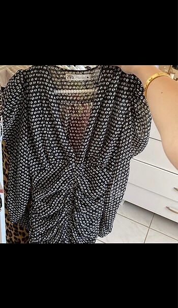 Zara mini şifon elbise