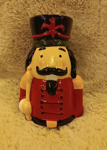 Kırmızı Asker Temalı Renkli Biblo SERAMİK - Görsel 2