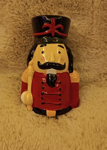 Kırmızı Asker Temalı Renkli Biblo SERAMİK - Görsel 4