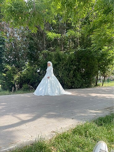 universal Beden beyaz Renk Yeni model gelinlik