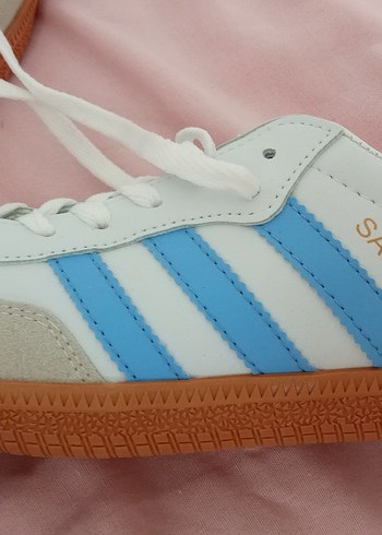 Adidas Beyaz Mavi Kadın Spor Ayakkabı - Görsel 3