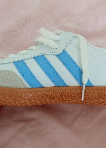 Adidas Beyaz Mavi Kadın Spor Ayakkabı - Görsel 5