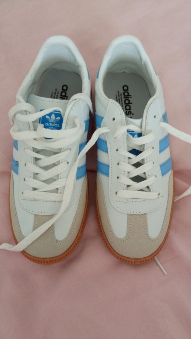 Adidas Beyaz Mavi Kadın Spor Ayakkabı - Görsel 2