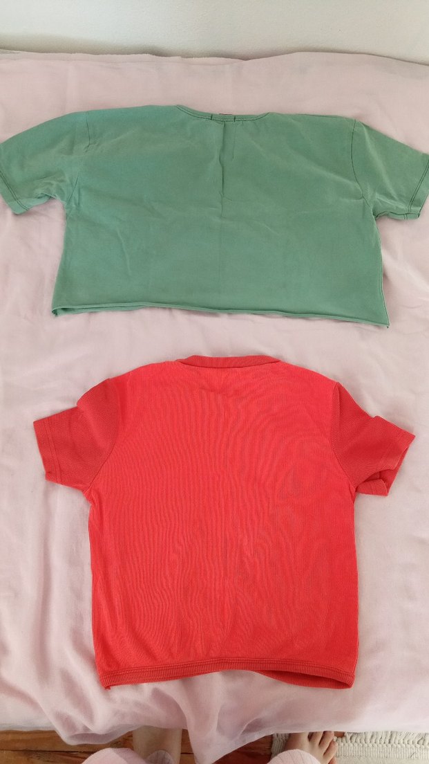 çeşitli kadın crop tişört - Görsel 2