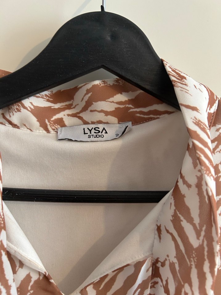 Uzun Kollu Bohem Zebra Desenli Elbise - Görsel 4