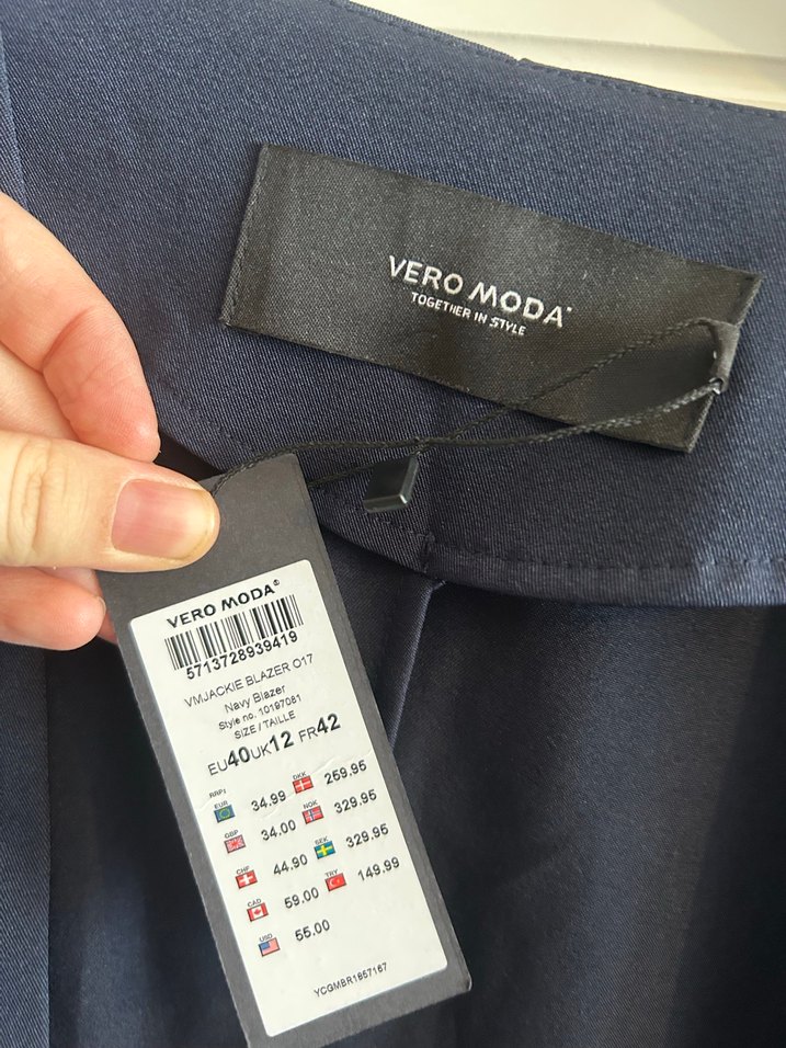 Gri Kadın Midi Boy Salaş Blazer Ceket - Görsel 3