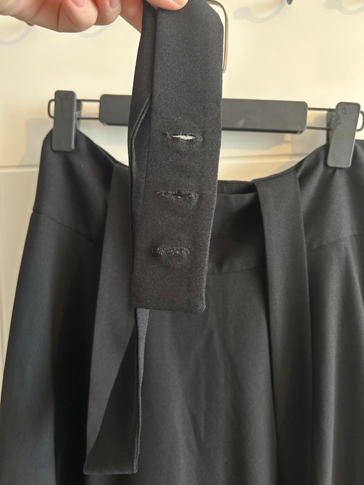 Siyah Uzun Salaş Kadın Etek - Görsel 2