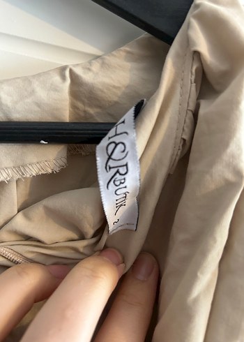 Bej Uzun Keten Elbise, Drapeli, Bohem Tarz - Görsel 6